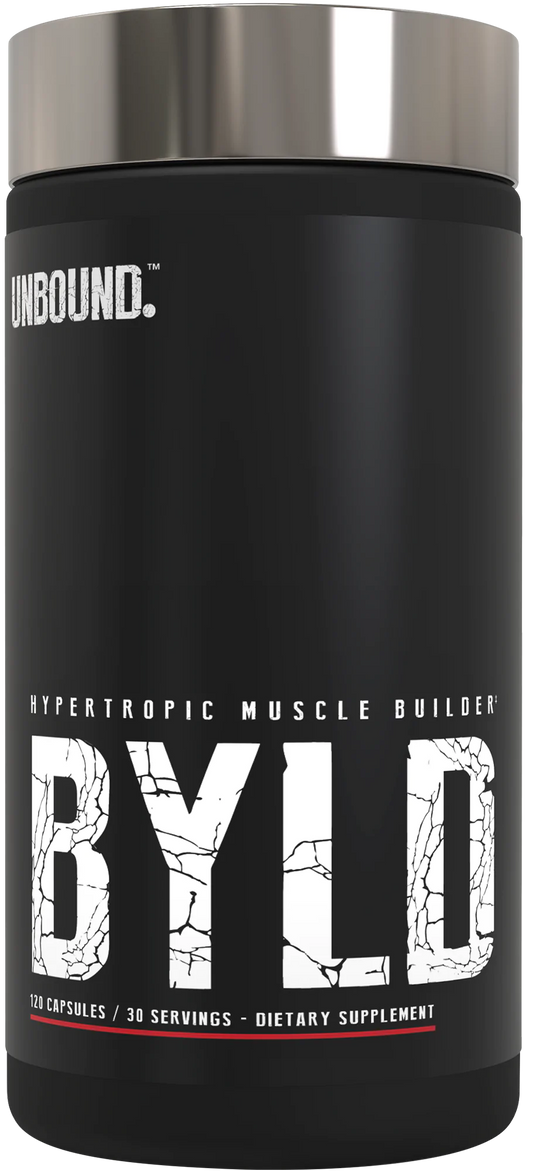 Unbound Supplements | BYLD HYPERTROPHIC MUSCLE BUILDER