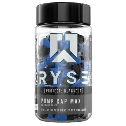 Ryse Supplements Pump Cap Max 120 Capsules