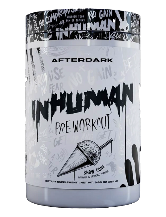 After Dark Supplements Inhuman Pre-Workout - Snow Cone Flavor