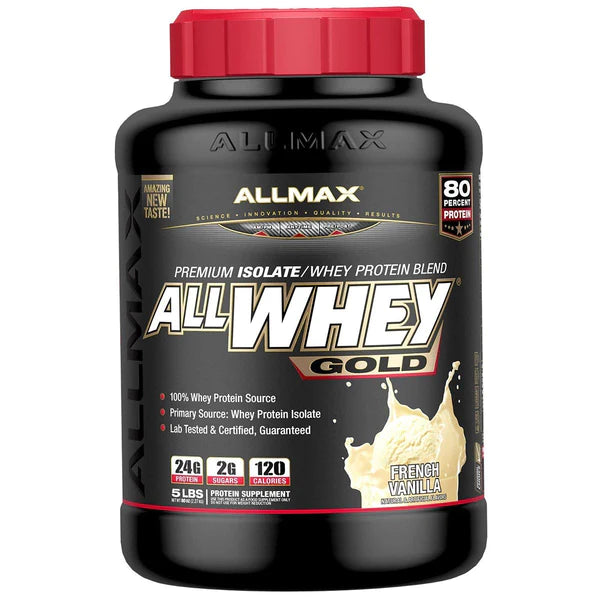 AllMax AllWhey Gold Blend 5LBS French Vanilla