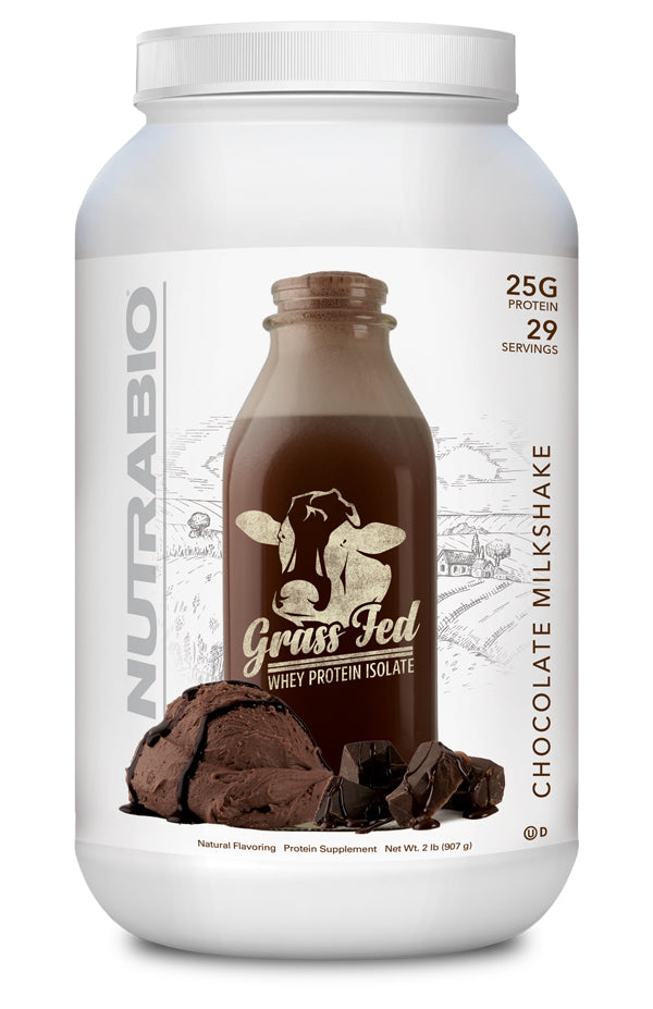 NutraBio | Grass Fed Whey Protein Isolate