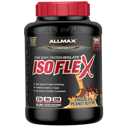 AllMax IsoFlex Whey Protein Isolate Product ImageChocolate Peanut Butter