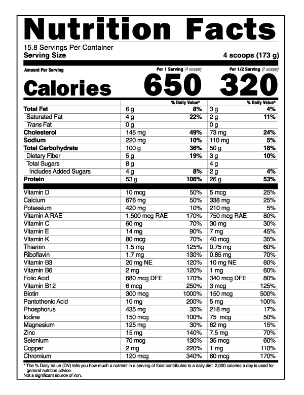 Nutrabio | Extreme Mass