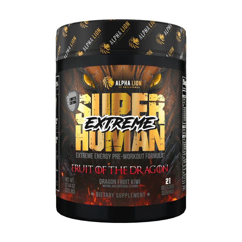 Superhuman Extreme PreWorkout Product Image Limited Edition 