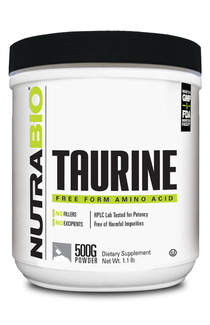 Nutrabio | Taurine Powder 500 Grams